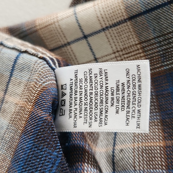 Swiss Tech Shirt Mens Size S Button 34-36 HAS FLAWS - Picture 10 of 11